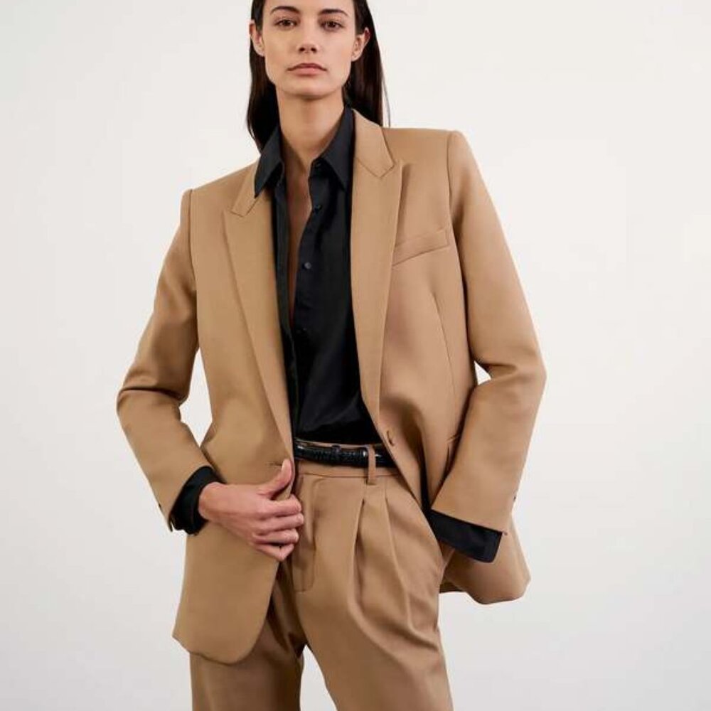 NWOT/mint condition Diane Camel Blazer